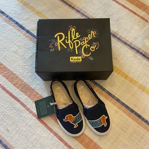 NWT Rifle Paper Kids Dog Shoes - size 7